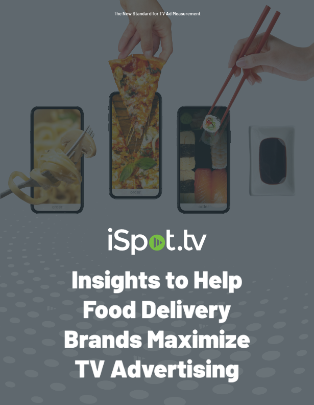 Insights to Help Food Delivery Brands Maximize TV Advertising